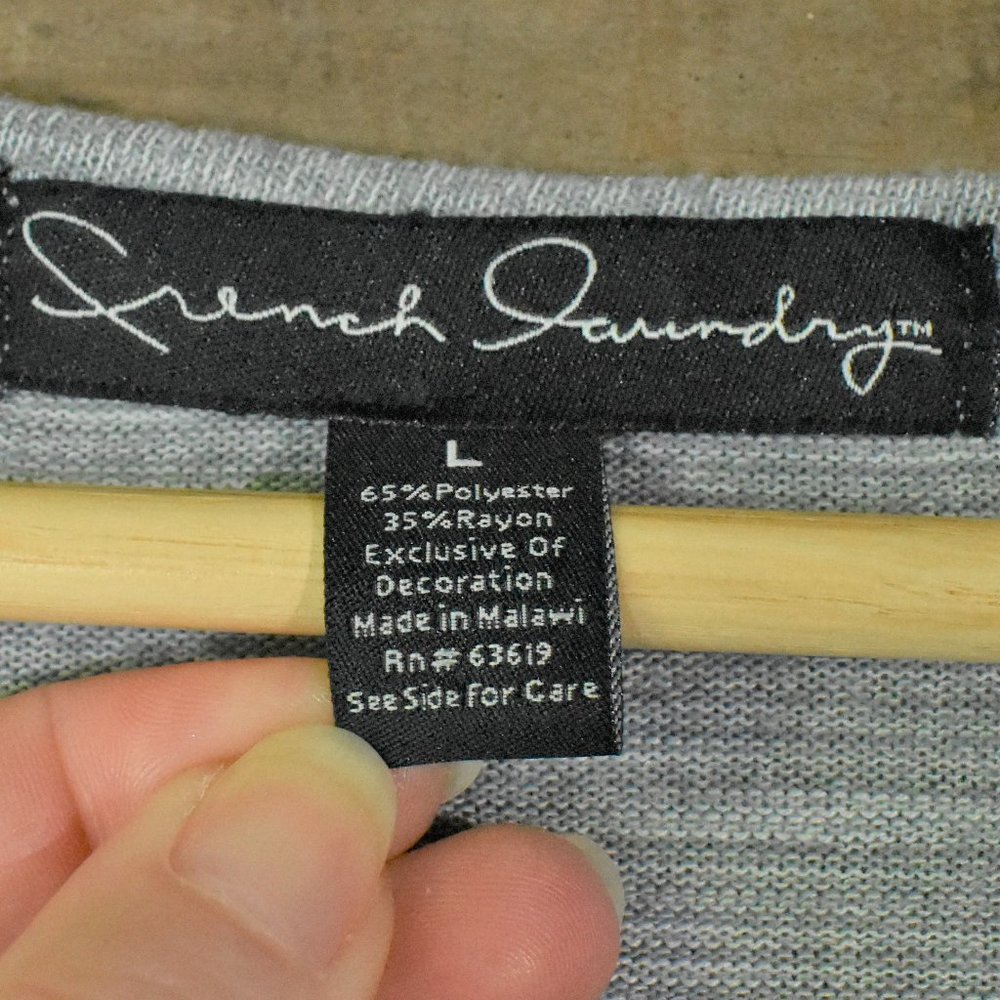 French Laundry Scoop Neck Long Sleeved Shirt - Picture 6 of 12